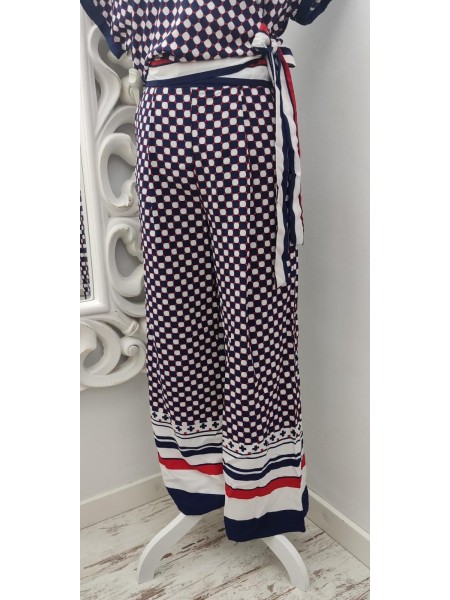 Pantalon Pata Ancha Cuadros 2