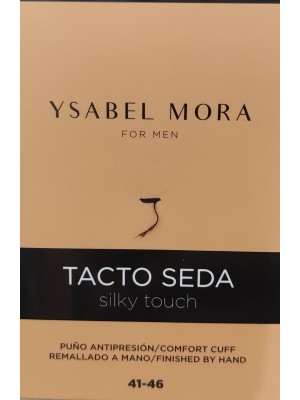 Calcetin Hombre Tacto Seda Ysabel Mora