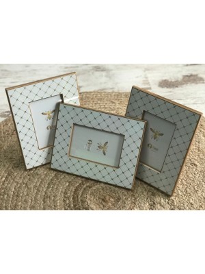 Marco Foto Dorado Simil-Marqueteria 10 X 15