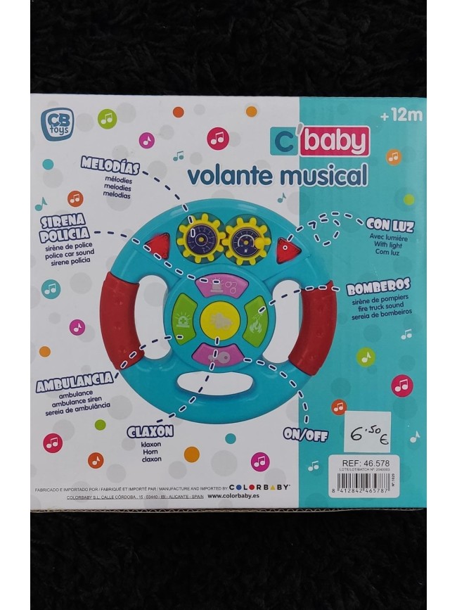 Volante Musical Bebé