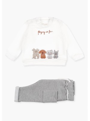 Conjunto Bebe Niño Losan Perritos