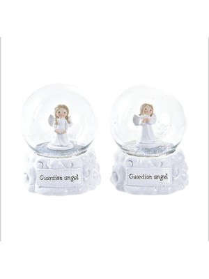 Figura De Resina Angel Guardian