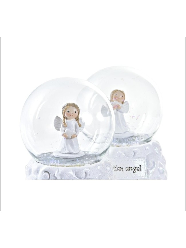 Figura De Resina Angel Guardian