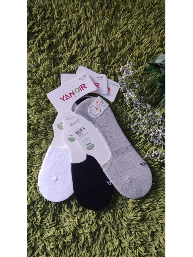 Calcetin Invisible Caballero Algodon