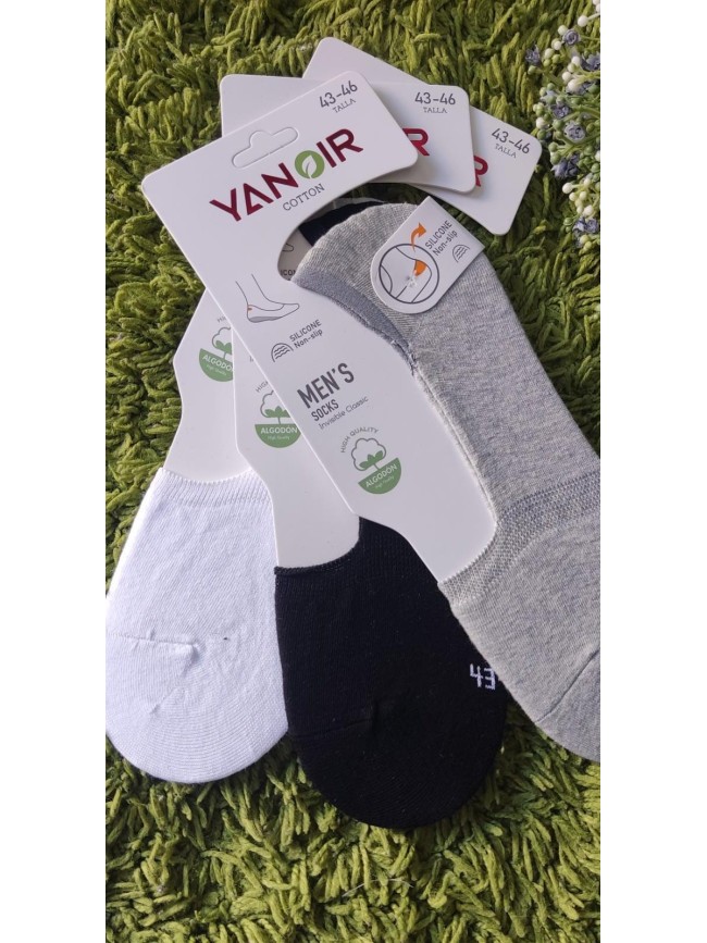 Calcetin Invisible Caballero Algodon