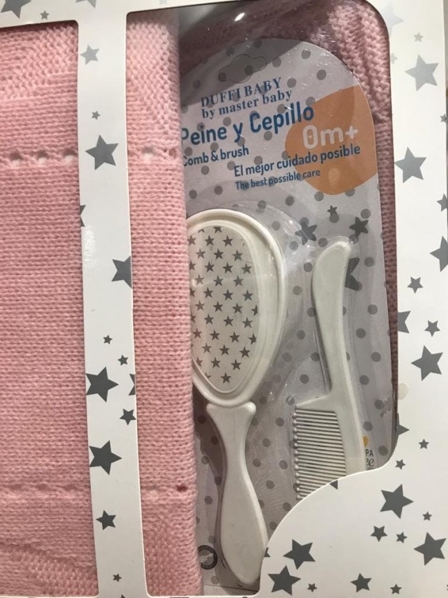 Arrullo Bebé Caja + Peine