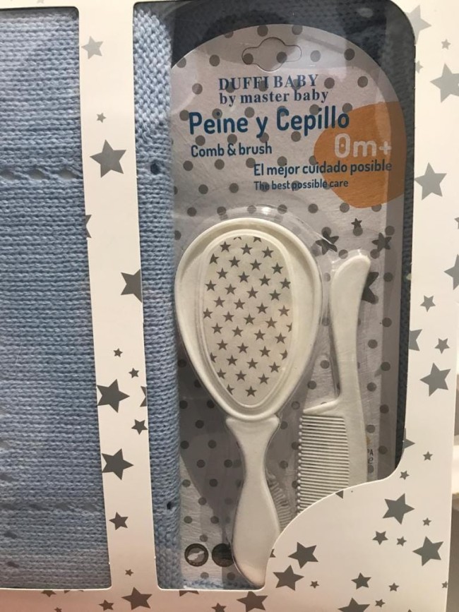 Arrullo Bebé Caja + Peine