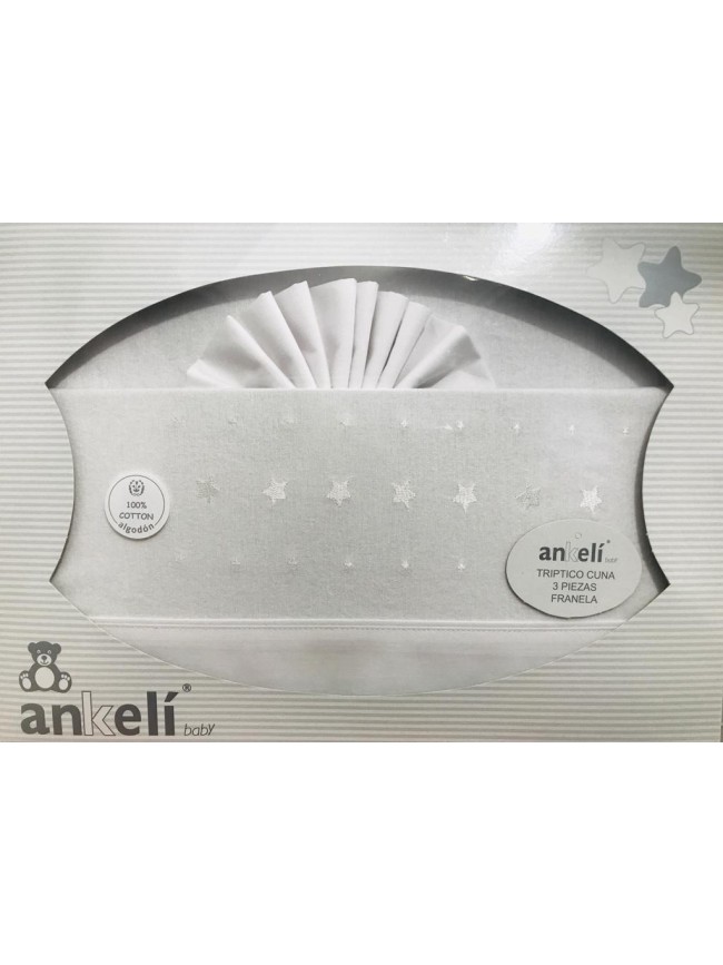 Juego Cuna Franela Ankeli