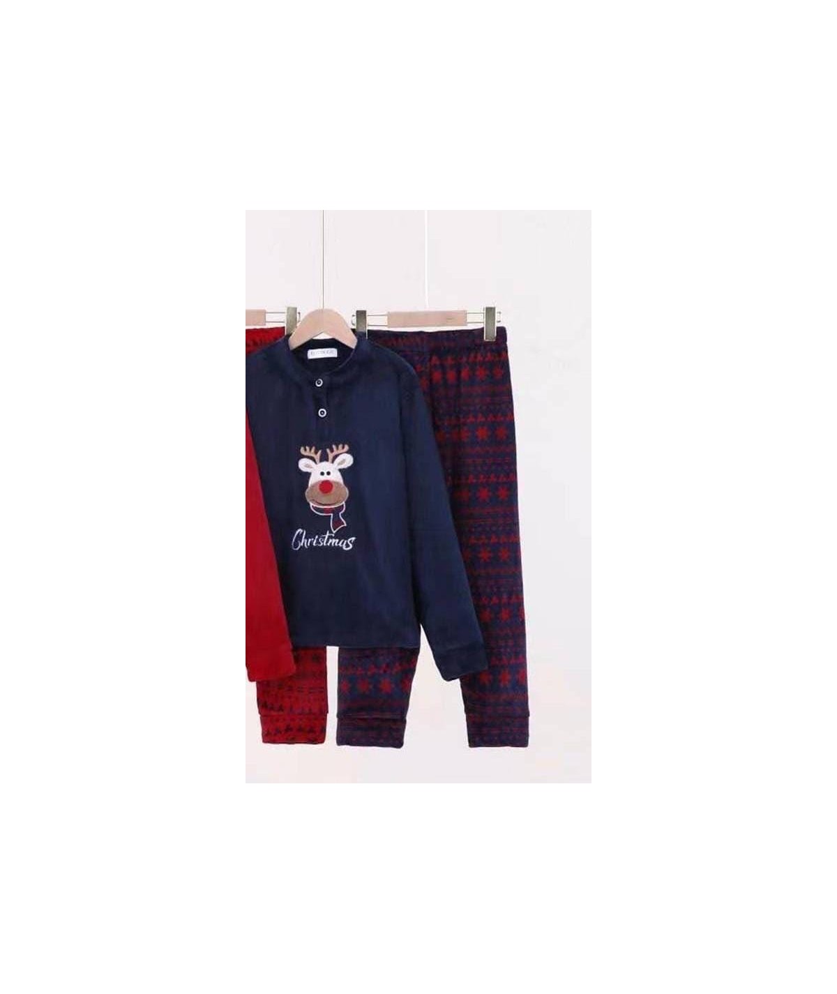 PIJAMA NIÑO UNISEX NAVIDEÑO AZUL