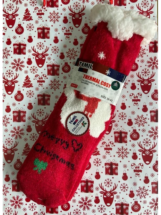 Calcetin Thermal Navideño 39-42