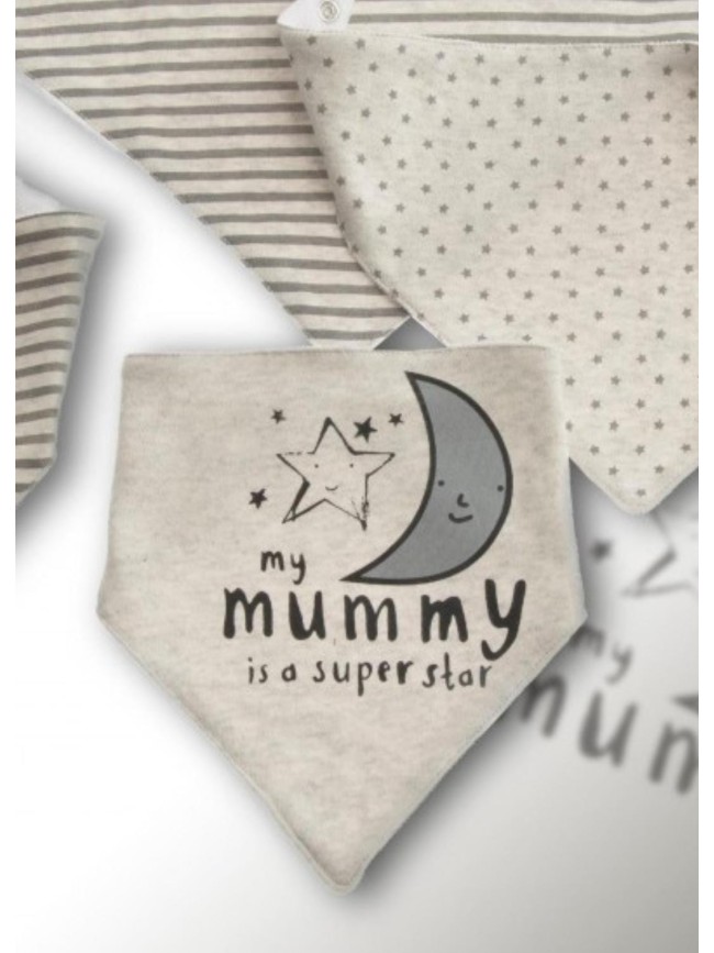 Pack De Tres Baberos Bandanas