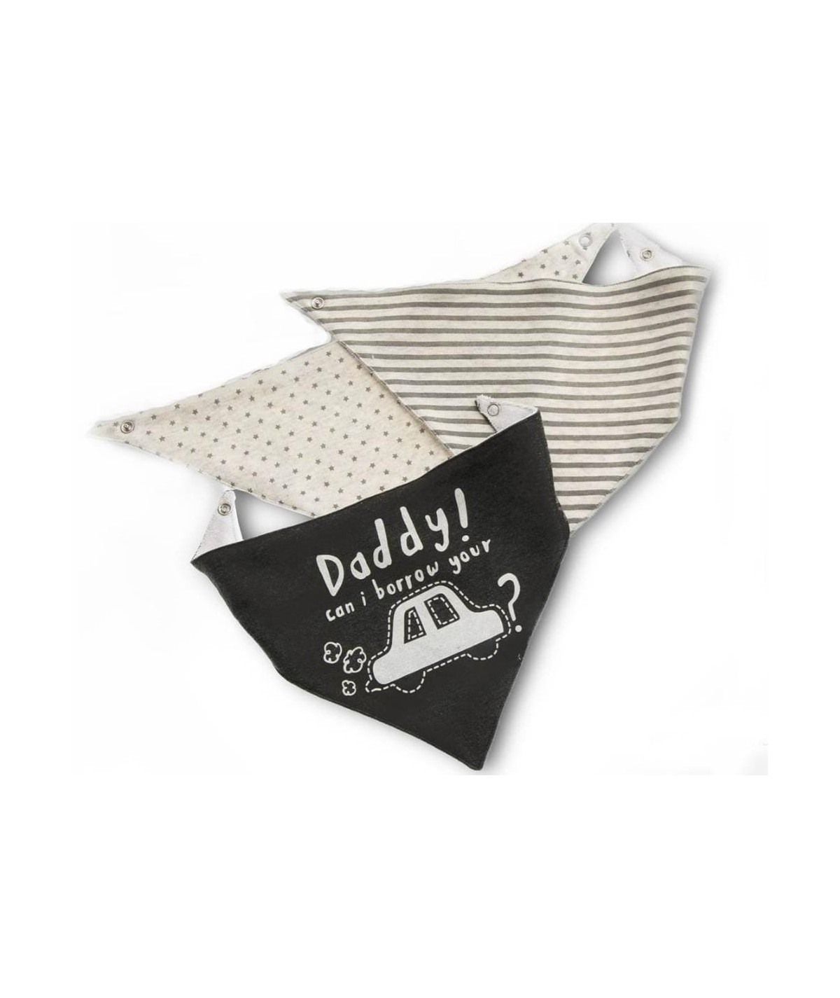 PACK DE TRES BABEROS BANDANAS