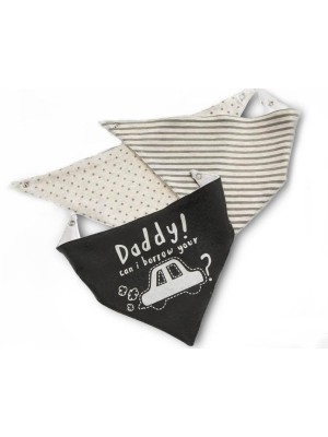 Pack De Tres Baberos Bandanas