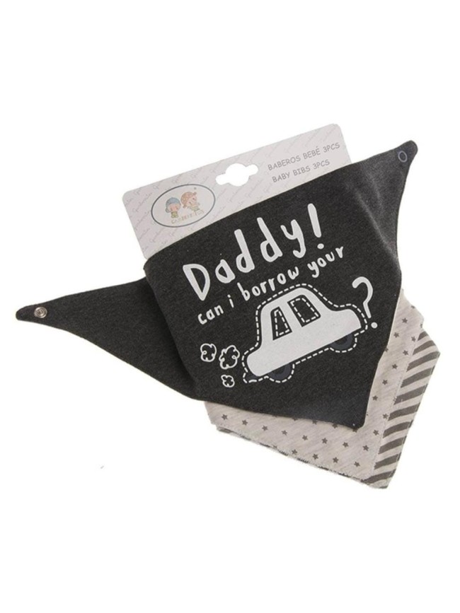 Pack De Tres Baberos Bandanas