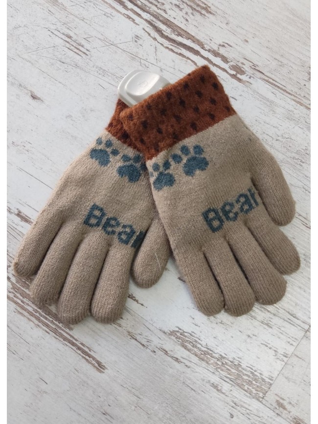 Guantes Lana Unosex Bear F/Borreguito