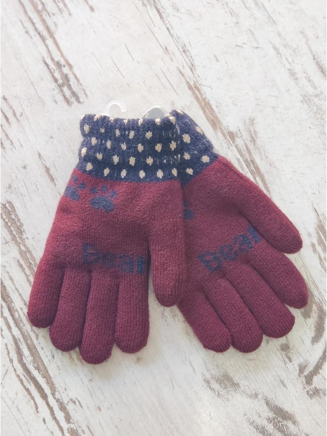 Guantes Lana Unosex Bear F/Borreguito