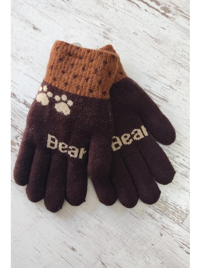 Guantes Lana Unosex Bear F/Borreguito