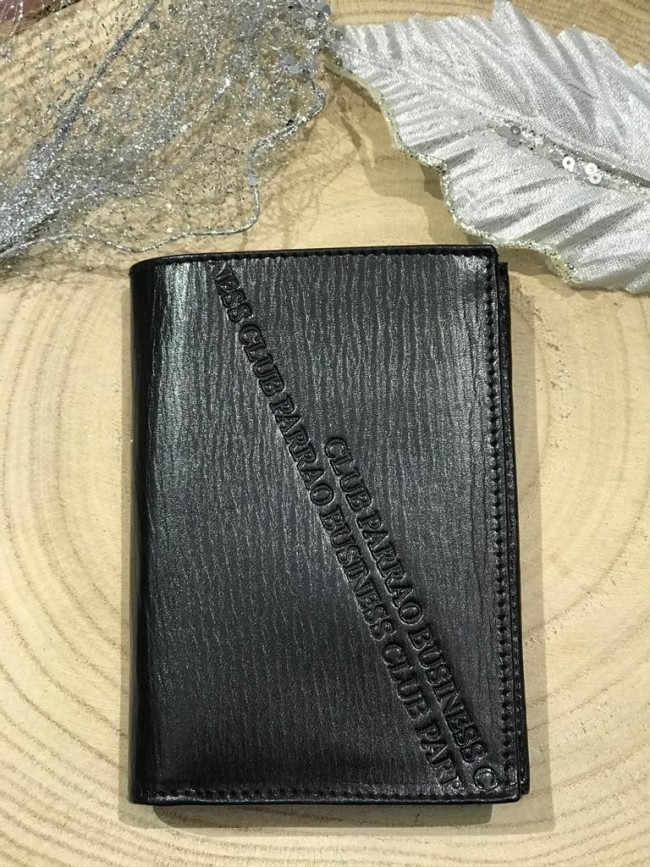 Billetero Caballero Piel Vaquetilla Business