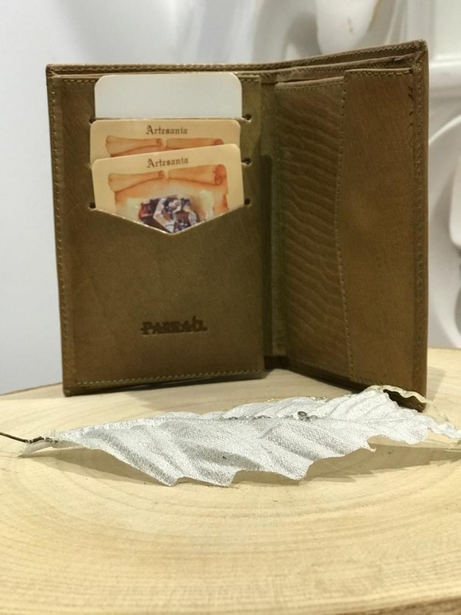 Billetero Caballero Piel Vaquetilla Business