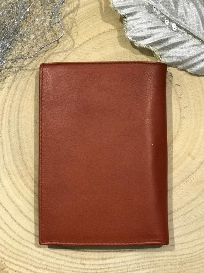 Cartera Caballero Piel Monedero Interior