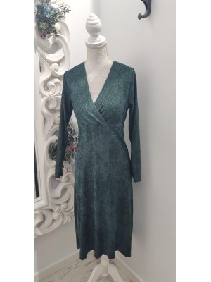 Vestido Corte Alto Brilli Semi Terciopelo