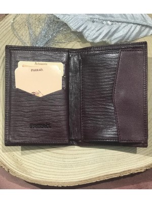 Billetero Caballero Piel Vaquetilla Business