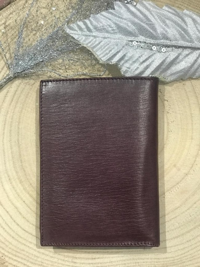 Billetero Caballero Piel Vaquetilla Business