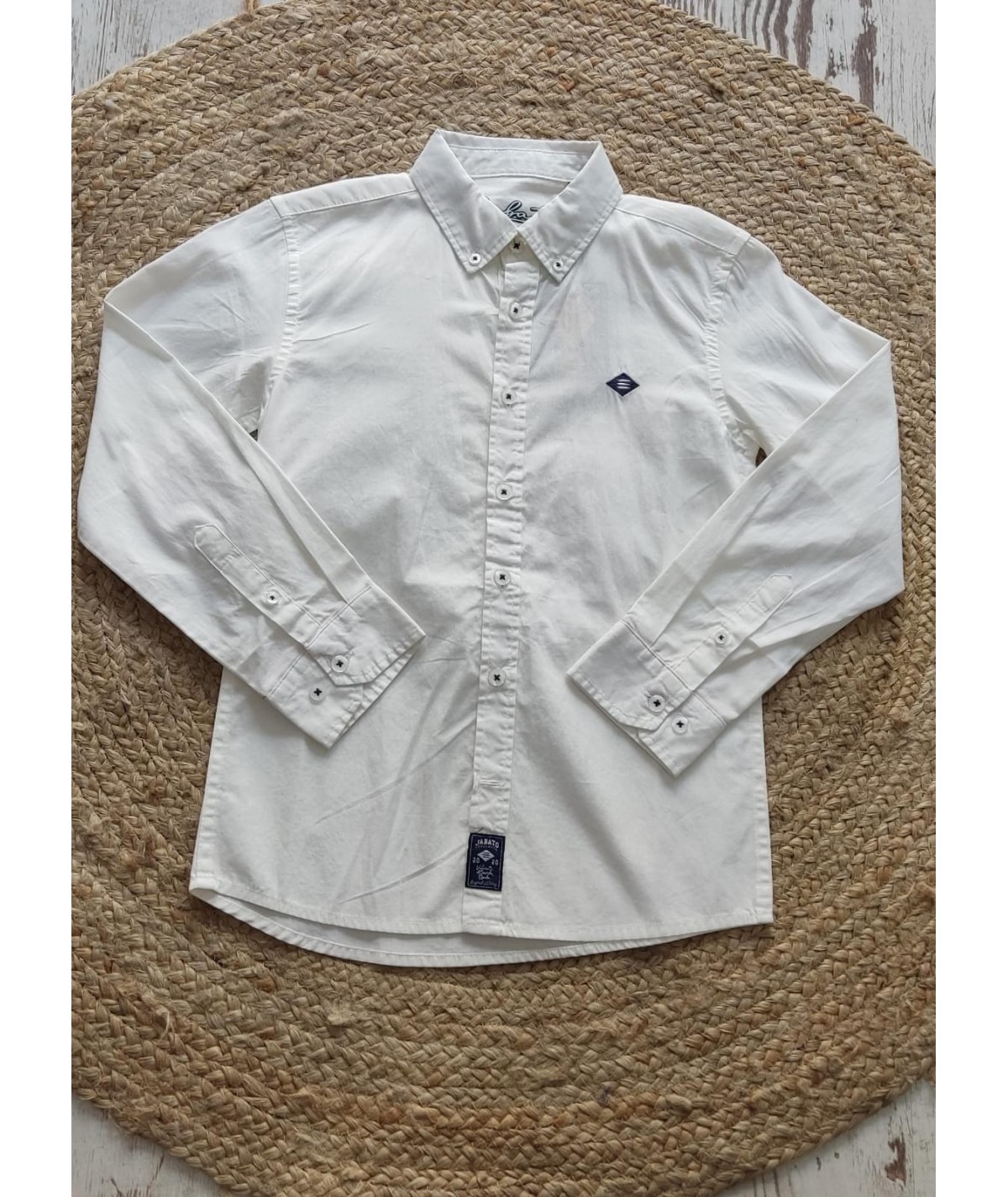 CAMISA BASIC NIÑO JABATO POPELIN