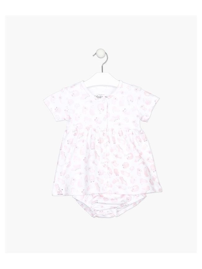 Vestido Con Braguita De Animales Losan