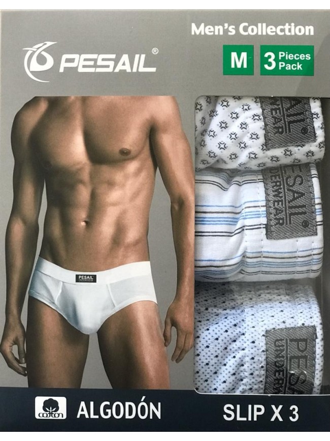 Caja Pack 3 Uns Slip