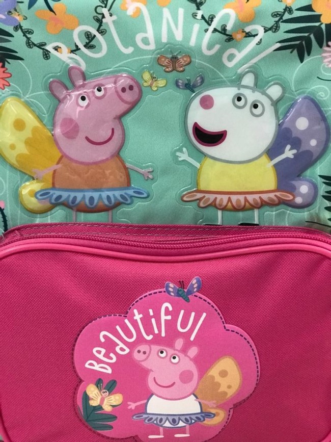 Mochila Carro Peppa Pig Botanic