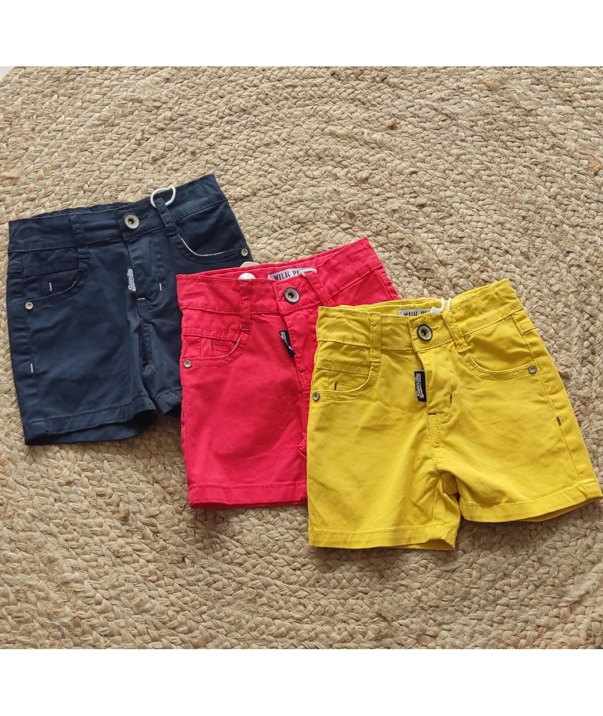 SHORT NIÑO COLORES TALLA 12 - 36