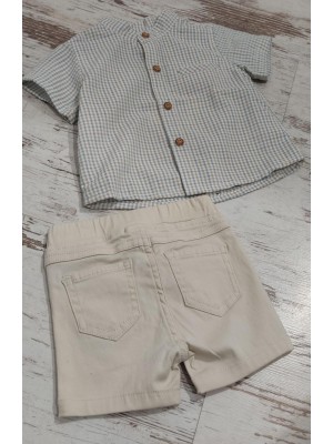 Short Niño Camel 6 - 24 Meses