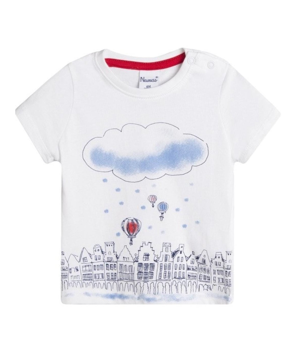 CAMISETA BEBÉ TALLA 6 - 24 MESES MDO NUBE - GLOBO