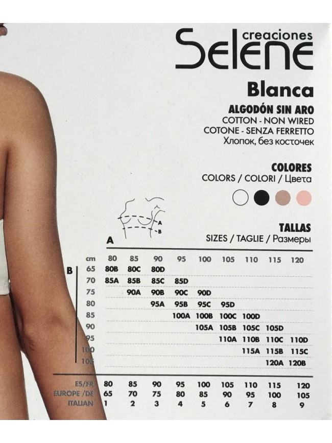 Sujetador Selene Md Blanca