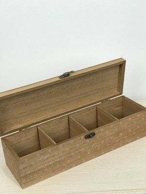 Joyero Madera Rectangular