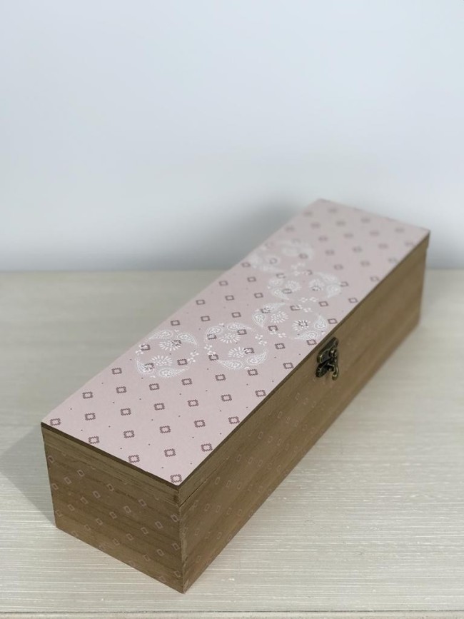Joyero Madera Rectangular