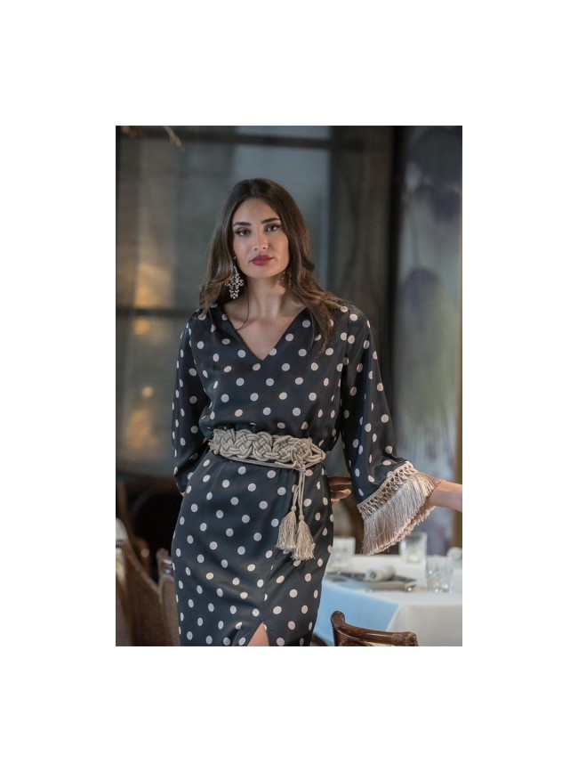 Vestido Buleria Enrejado Kahyra