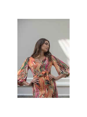 Vestido Jungla Corazon Kahyra