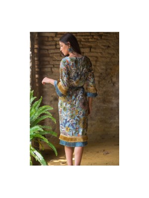 Vestido Jardin Enrejado Kahyra