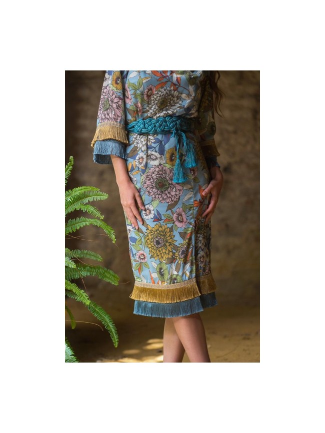 Vestido Jardin Enrejado Kahyra