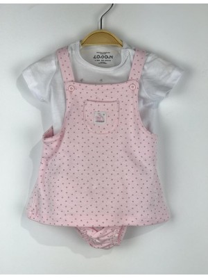 Losan Niña Conjunto Peto Braguita Cm Fantasy World