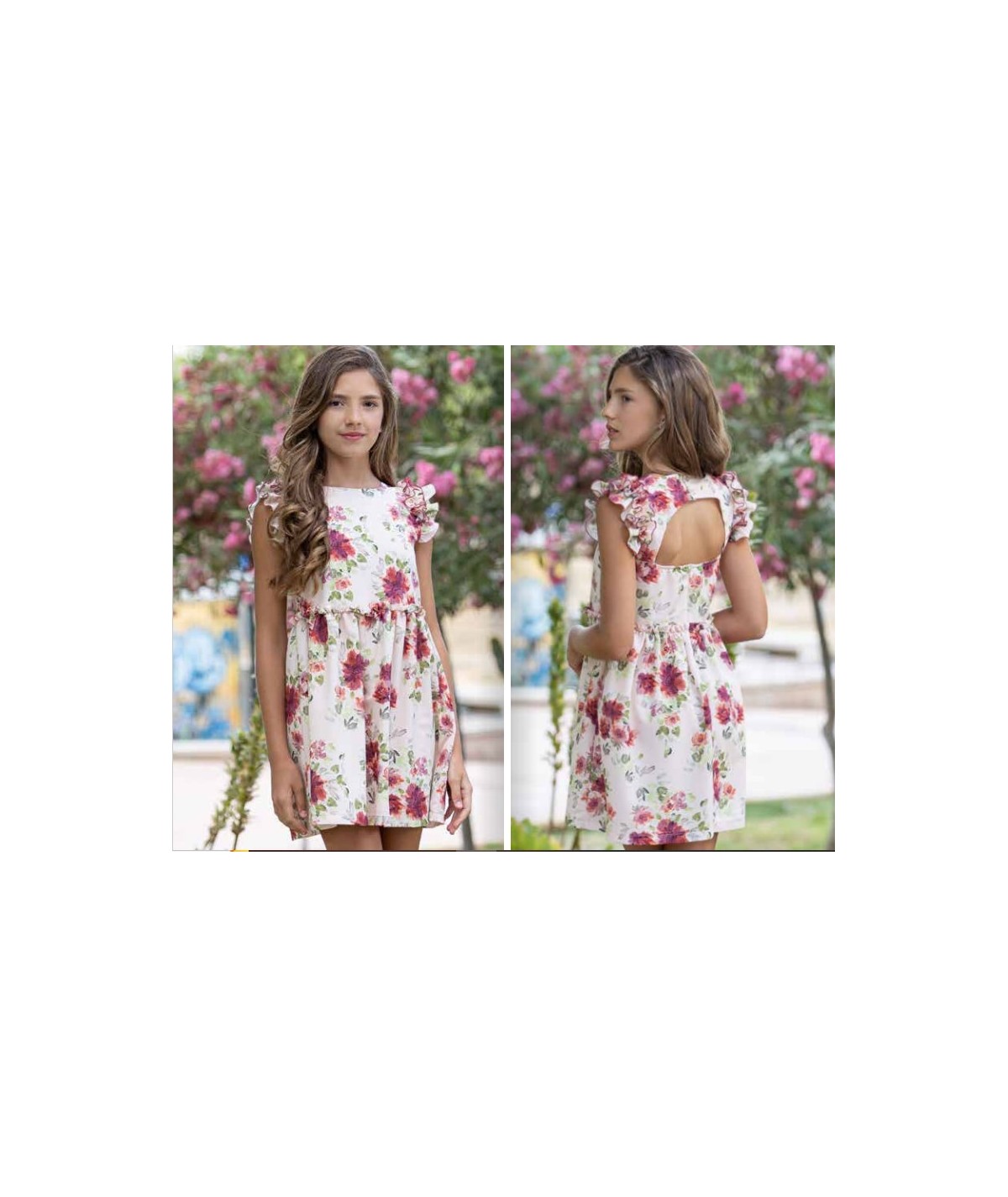 VESTIDO NIÑA NISETTE FLORAL