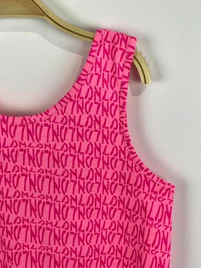 Losan Vestido Tiranta Letras