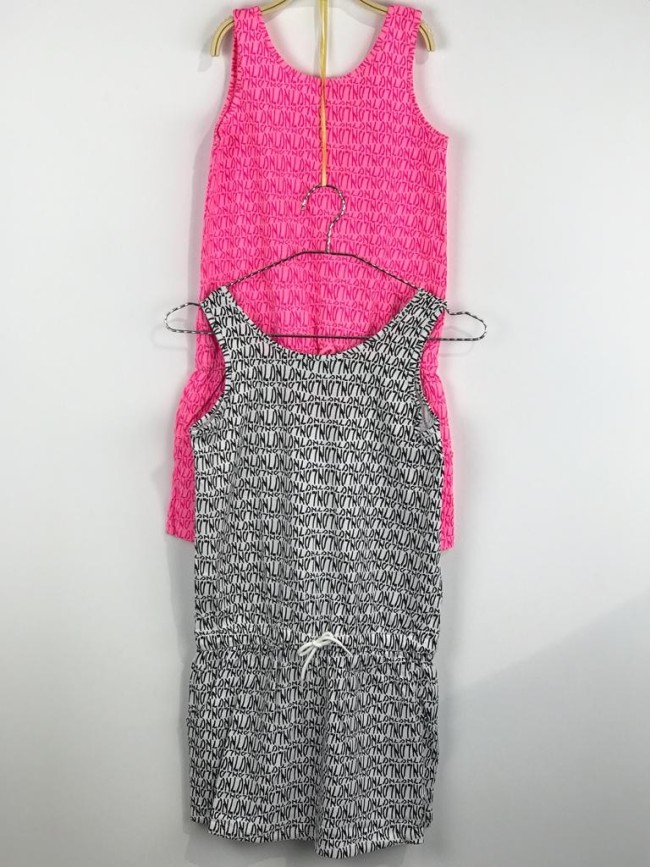 Losan Vestido Tiranta Letras