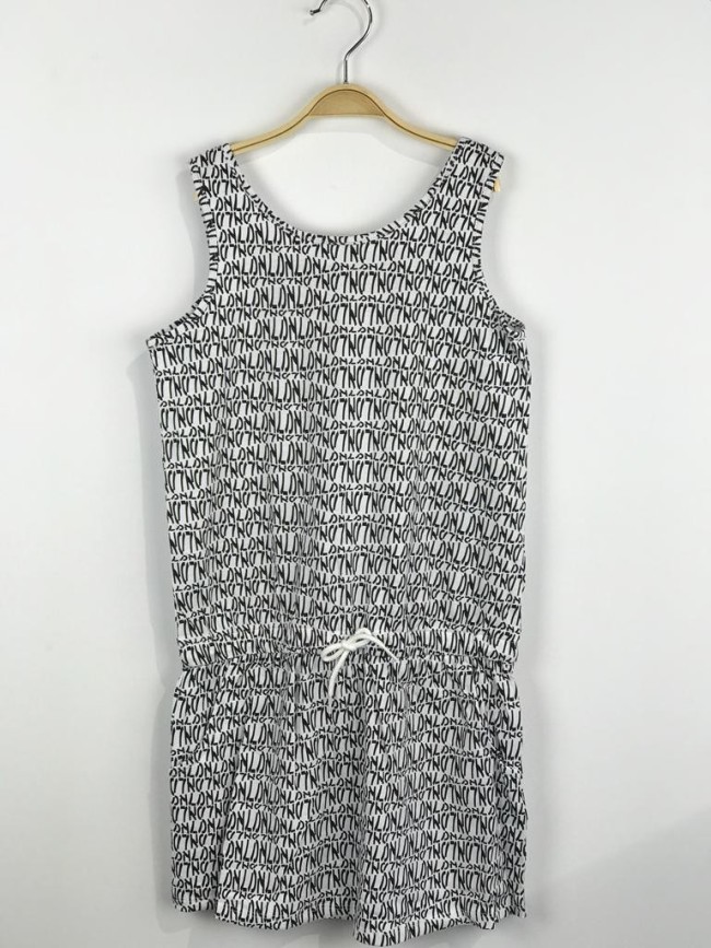 Losan Vestido Tiranta Letras